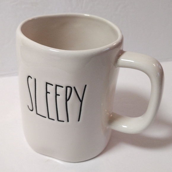 Rae Dunn Sleepy Magenta Artisan Collection Ceramic Coffee Mug 16 oz - Picture 2 of 6